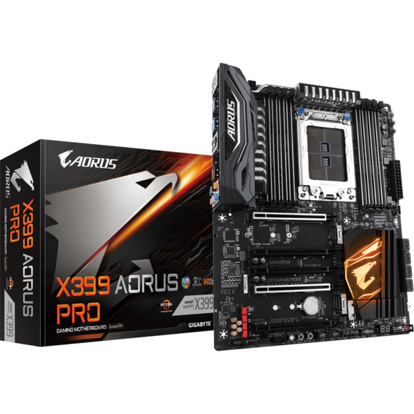 Placa de baza Gigabyte X399 AORUS PRO, Socket TR4