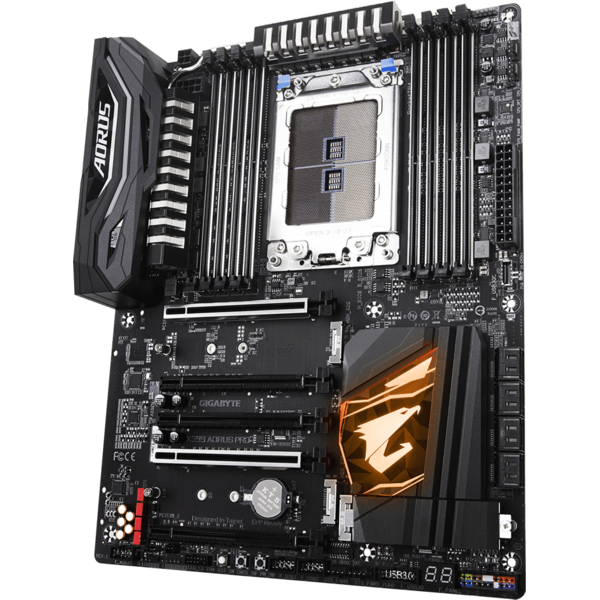 Placa de baza Gigabyte X399 AORUS PRO, Socket TR4