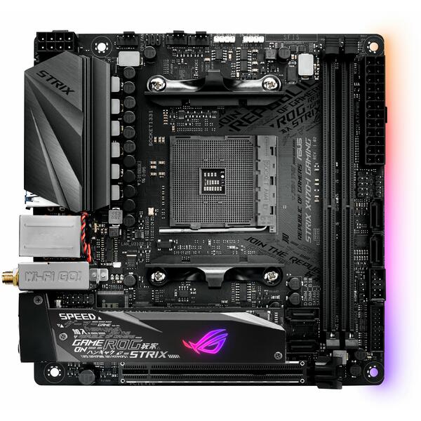 Placa de baza Asus ROG STRIX X470-I Gaming, Socket AM4