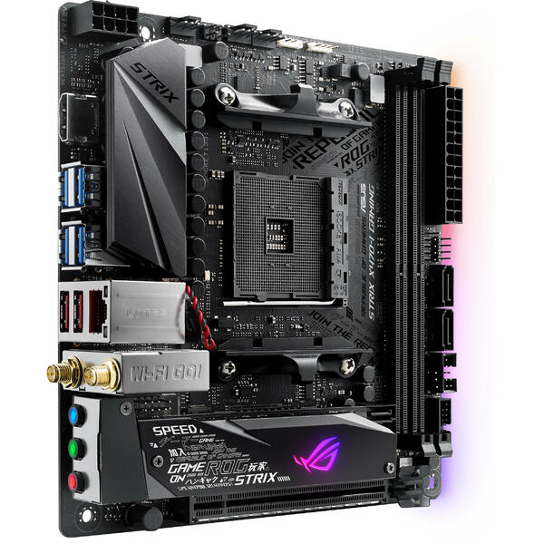 Placa de baza Asus ROG STRIX X470-I Gaming, Socket AM4