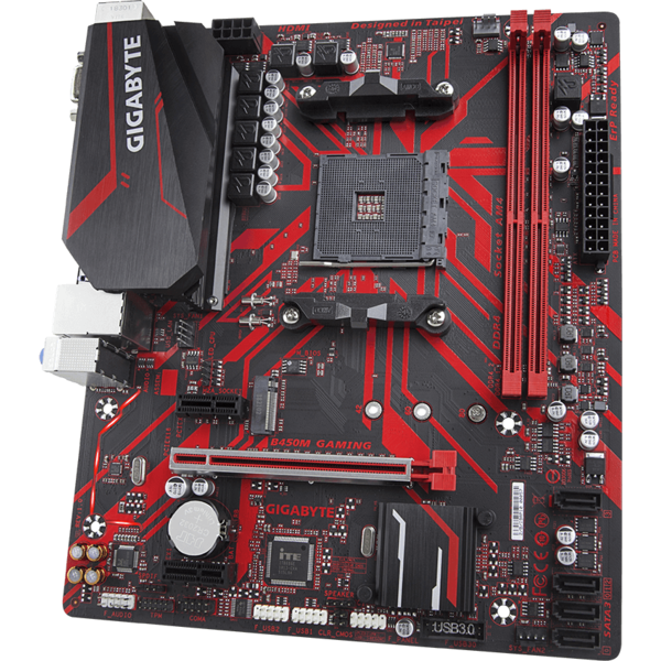 Placa de baza Gigabyte B450M GAMING, Socket AM4