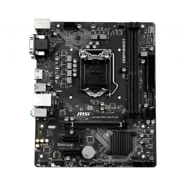 Placa de baza MSI H310M PRO-VDH PLUS, Socket 1151 v2