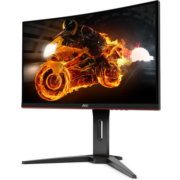 Monitor LED AOC Gaming C27G1 Curbat 27 inch 1 ms Black FreeSync 144Hz