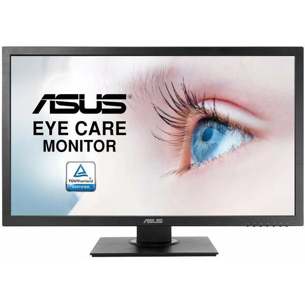 Monitor LED Asus Gaming VP248HL, 24 inch Full HD, 1ms, Pivot, Boxe, Negru