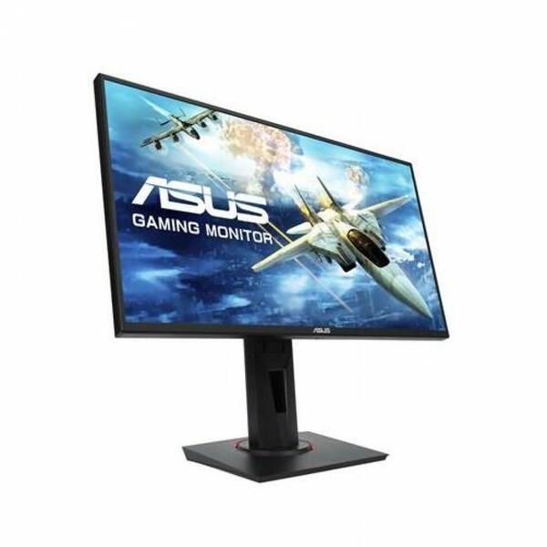 Monitor Gaming Asus ROG VG258QR, 24.5 inch Full HD, 0.5ms, 165Hz, Boxe, Negru