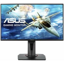 Monitor Gaming Asus ROG VG258QR, 24.5 inch Full HD, 0.5ms, 165Hz, Boxe, Negru
