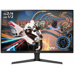 Monitor Gaming LG 32GK650F-B 32inch QHD, 1ms, 144Hz, Negru