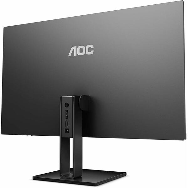 Monitor Gaming AOC 27V2Q 27 inch IPS FullHD, 5ms, 75Hz, FreeSync, Negru