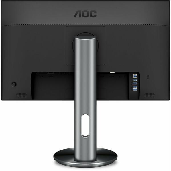 Monitor LED AOC Q2790PQU/BT 27 inch, 2K, 4ms, Boxe, Black-Silver