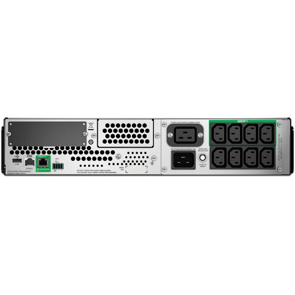 UPS APC Smart-UPS, 2200VA LCD, 2U, Line-interactive, SmartConnect, Negru