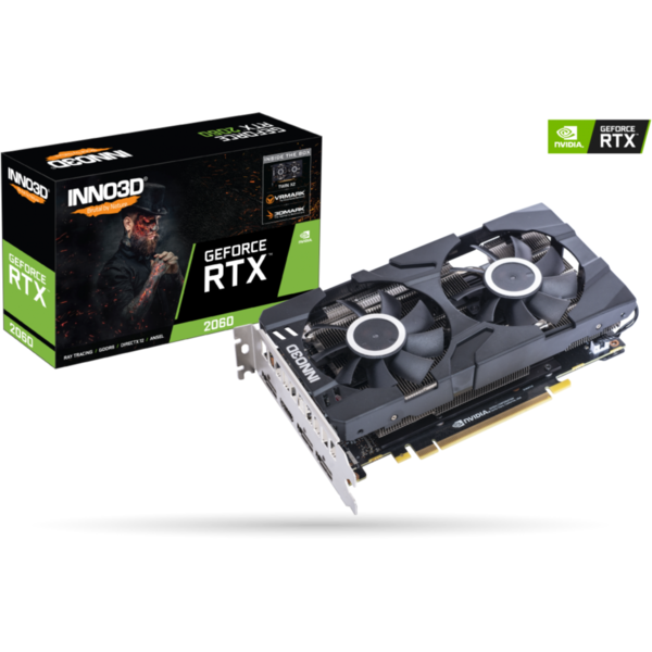 Placa video INNO3D GeForce RTX 2060 Twin X2 6GB GDDR6 192-bit