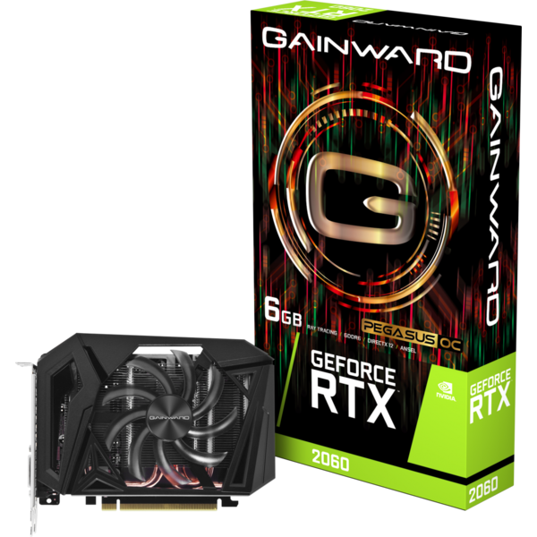 Placa video Gainward GeForce RTX 2060 Pegasus OC 6GB GDDR6 192-bit