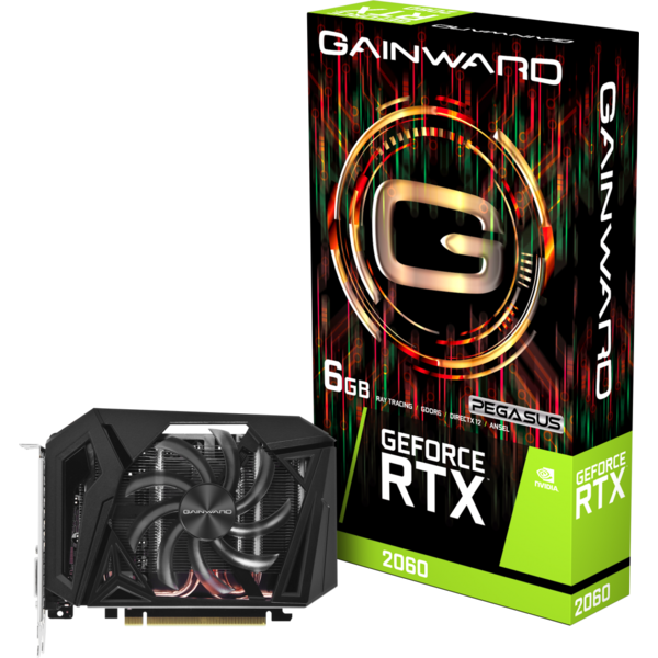 Placa video Gainward GeForce RTX 2060 Pegasus 6GB GDDR6 192-bit
