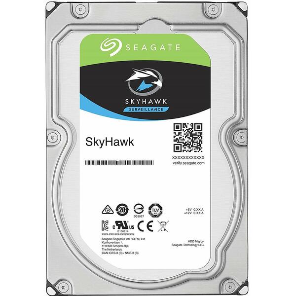 Hard Disk Seagate SkyHawk 3TB 5400RPM, SATA 3, 256MB