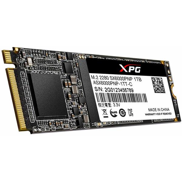 SSD A-DATA SX6000 Pro 1TB PCI Express 3.0 x4 M.2 2280
