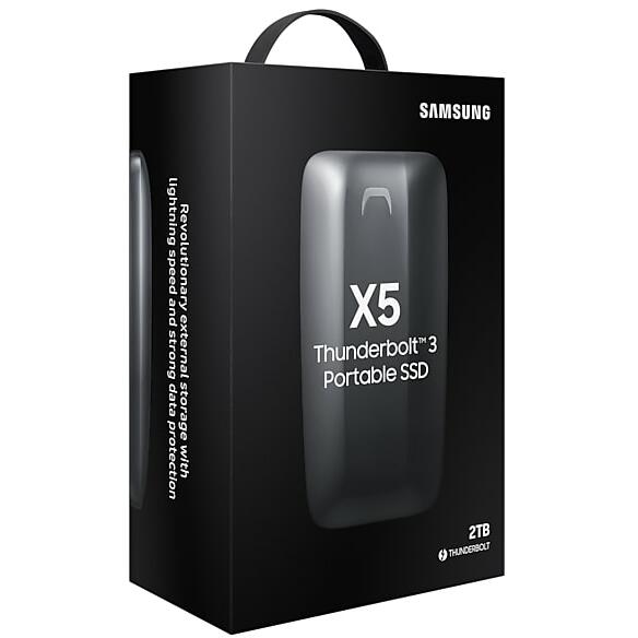 SSD Extern Samsung X5 Thunderbolt 3, 2TB