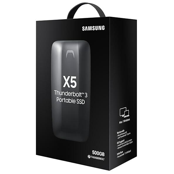 SSD Samsung X5 Thunderbolt 3, 500GB