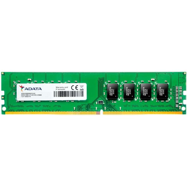 Memorie ADATA 4GB DDR4 2666MHz CL19 1.2v, Retail