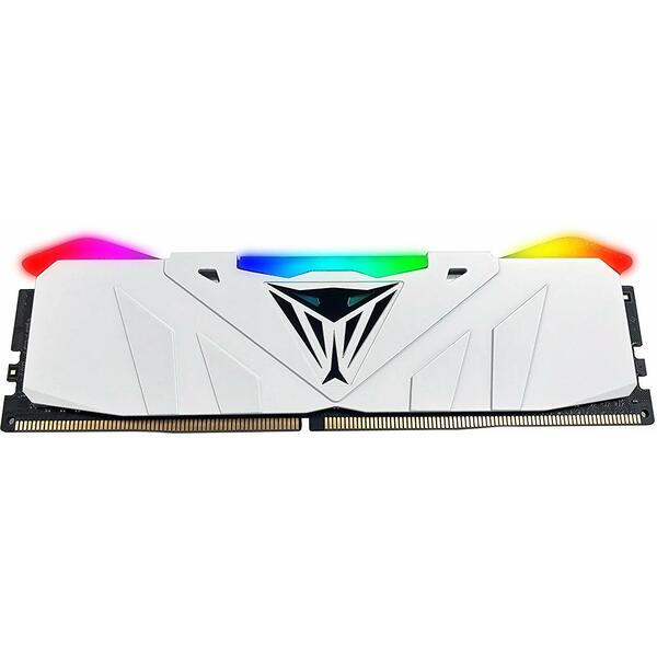 Memorie PATRIOT Viper RGB White 16GB DDR4 3000MHz CL15 1.35V Kit Dual Channel