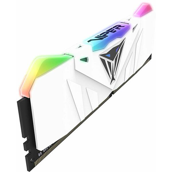 Memorie PATRIOT Viper RGB White 16GB DDR4 3000MHz CL15 1.35V Kit Dual Channel