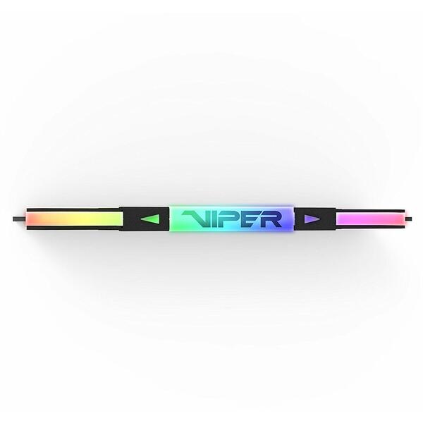 Memorie PATRIOT Viper RGB Black 16GB DDR4 3200MHz CL16 1.35V Kit Dual Channel