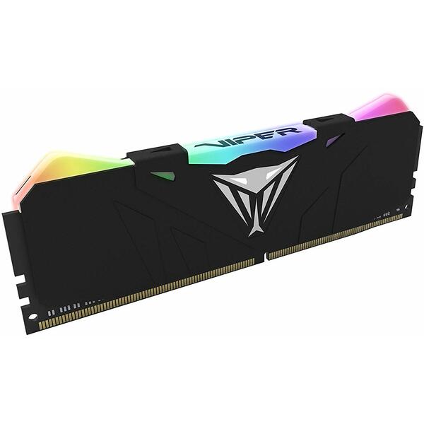 Memorie PATRIOT Viper RGB Black 16GB DDR4 3200MHz CL16 1.35V Kit Dual Channel