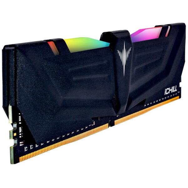 Memorie INNO3D iCHILL RGB 16GB DDR4 3000MHz CL16 1.35V, Kit Dual Channel