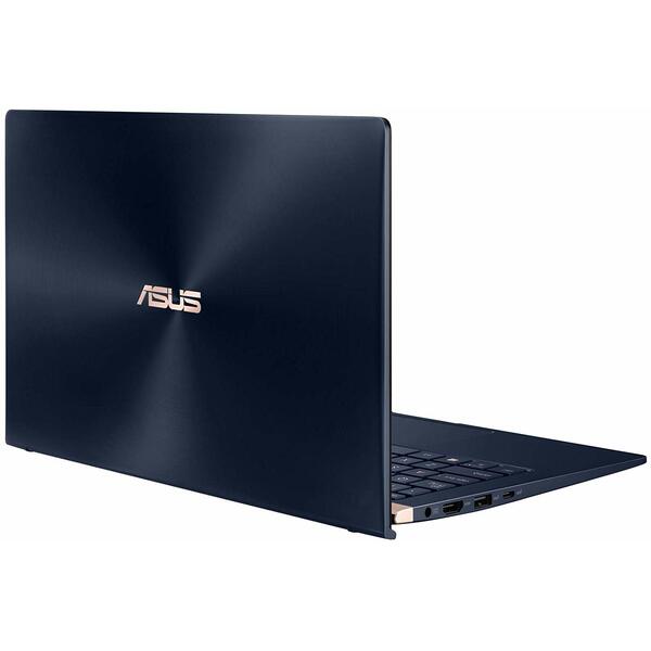 Ultrabook Asus ZenBook UX433FA-A5046R, 14.0 inch Full HD, Intel Core i5-8265U, 8GB, 256GB SSD, GMA UHD 620, Win 10 Pro, Royal Blue