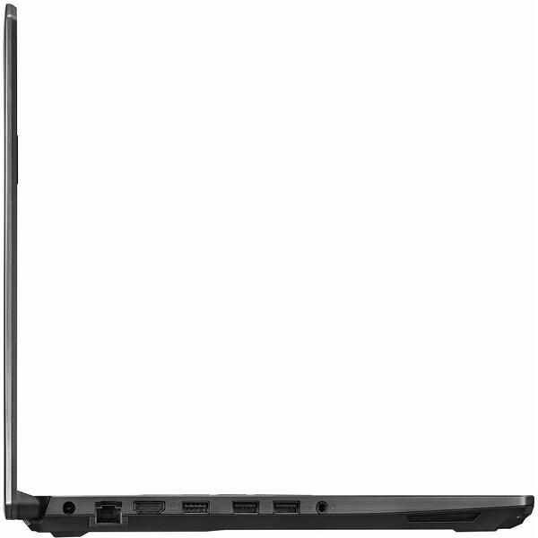 Laptop Asus TUF Gaming FX504GM-E4057, 15.6 inch Full HD, Intel Core i5-8300H, 8GB DDR4, 1TB HDD, GeForce GTX 1060 6GB, FreeDos, Black