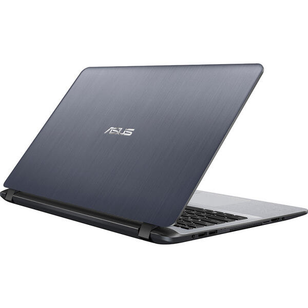 Laptop Asus X507UA, 15.6 inch Full HD, Procesor Intel Core i3-7020U, 4GB DDR4, 256GB SSD, Intel UHD 620, Endless OS, Star Grey