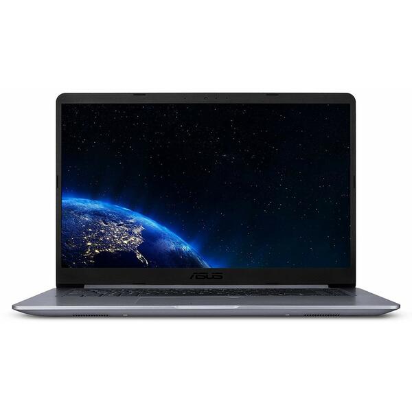 Ultrabook Asus VivoBook S14 S410UA-EB029, 14 inch Full HD, Intel Core i5-8250U, 4GB DDR4, 256GB SSD, Intel UHD 620, Endless OS, Grey