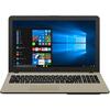 Laptop Asus VivoBook 15 X540UA, 15.6 inch FHD, Intel Core i3-7020U, 4GB DDR4, 1TB, GMA HD 620, Endless OS, Chocolate Black