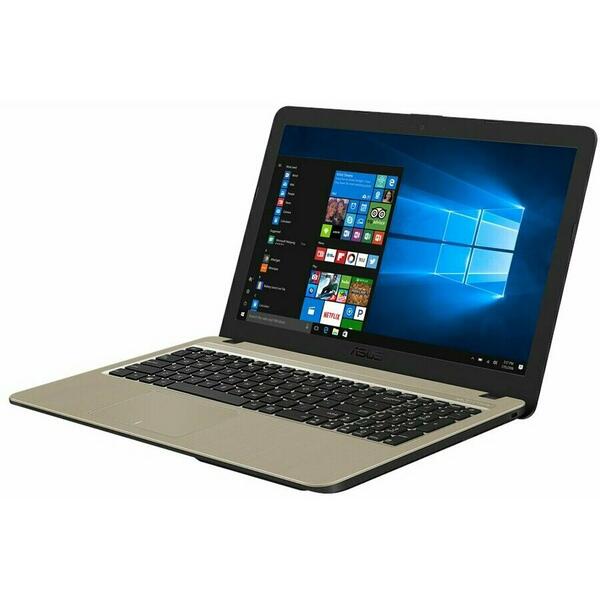 Laptop Asus VivoBook 15 X540UB-DM718, 15.6 inch Full HD, Intel Core i3-7020U, 4GB DDR4, 256GB SSD, GeForce MX110 2GB, Endless OS, Chocolate Black