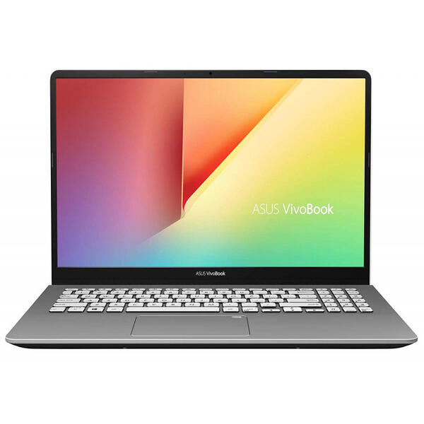 Ultrabook Asus VivoBook S15 S530UF, 15.6 inch Full HD, Intel Core i5-8250U, 8GB DDR4, 256GB SSD, GeForce MX130 2GB, Endless OS, Gun Metal