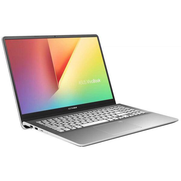 Ultrabook Asus VivoBook S15 S530UA, 15.6 inch Full HD, Intel Core i7-8550U, 8GB DDR4, 256GB SSD, Intel UHD 620, FreeDos, Gun Metal