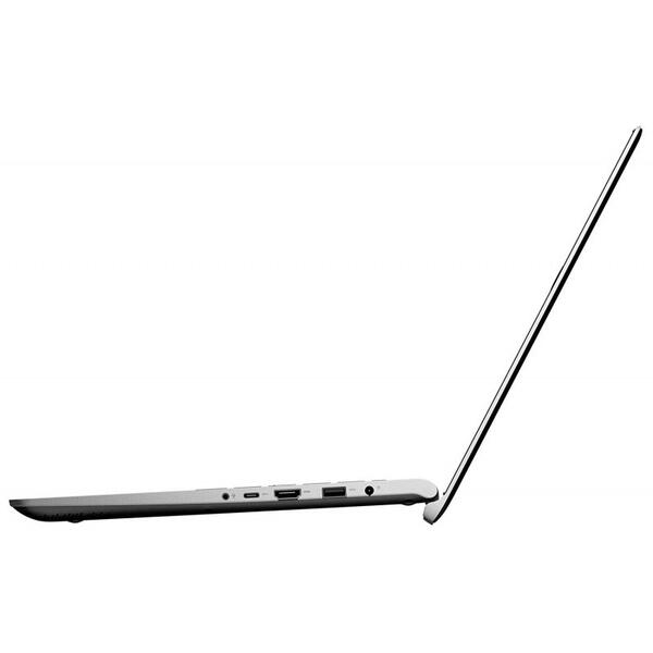 Ultrabook Asus VivoBook S15 S530UA, 15.6 inch Full HD, Intel Core i7-8550U, 8GB DDR4, 256GB SSD, Intel UHD 620, FreeDos, Gun Metal