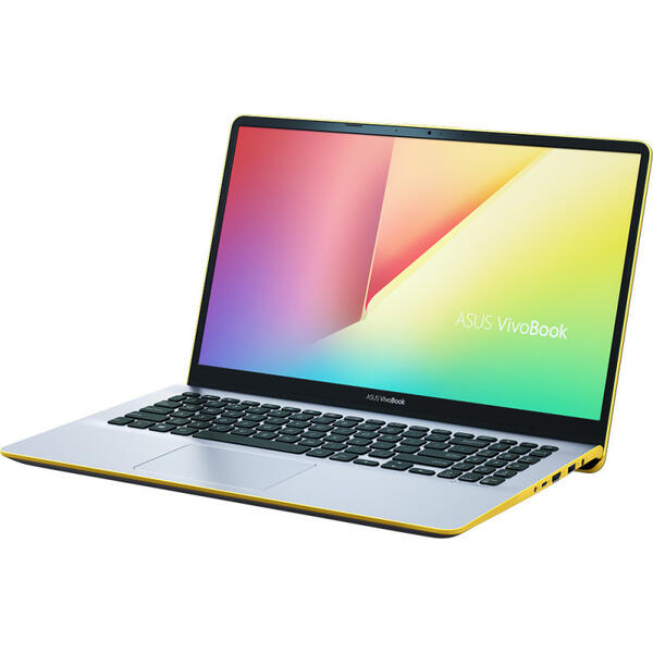 Ultrabook Asus VivoBook S15 S530UA, 15.6 inch Full HD, Intel Core i5-8250U, 8GB DDR4, 256GB SSD, Intel UHD 620, FreeDos, Silver Yellow