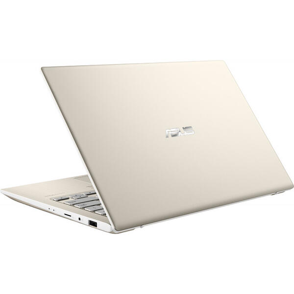 Ultrabook Asus VivoBook S13 S330UA, 13.3 inch Full HD, Intel Core i7-8550U, 8GB, 256GB SSD, Intel UHD 620, Win 10 Home, Icicle Gold