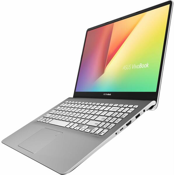 Ultrabook Asus VivoBook S15 S530FA, 15.6 inch Full HD, Intel Core i7-8565U, 8GB DDR4, 256GB SSD, Intel UHD 620, Win 10 Pro, Gun Metal