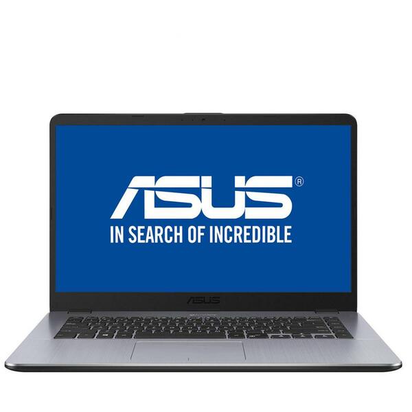 Laptop Asus VivoBook 15 X505ZA, 15.6 inch HD, AMD Ryzen 5 2500U, 8GB DDR4, 256GB SSD, Radeon Vega 8, Endless OS, Grey