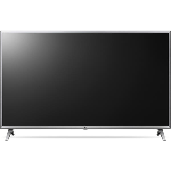 Televizor LED LG 50UK6500MLA, 127 cm, Smart TV, 4K Ultra HD, HDR 4K, Dolby Atmos, Wi-Fi, Negru/Argintiu