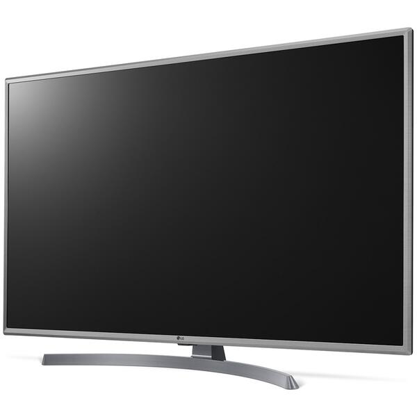 Televizor LED LG SmartTV 43LK6100, 109 cm, Full HD, HDR, Argintiu