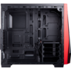 Carcasa Corsair Carbide SPEC-04 Tempered Glass, Black-Red