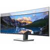 Monitor LED Dell Ultra Sharp, U4919DW, 49 inch IPS, 5ms, Dual QHD, Curbat, Negru