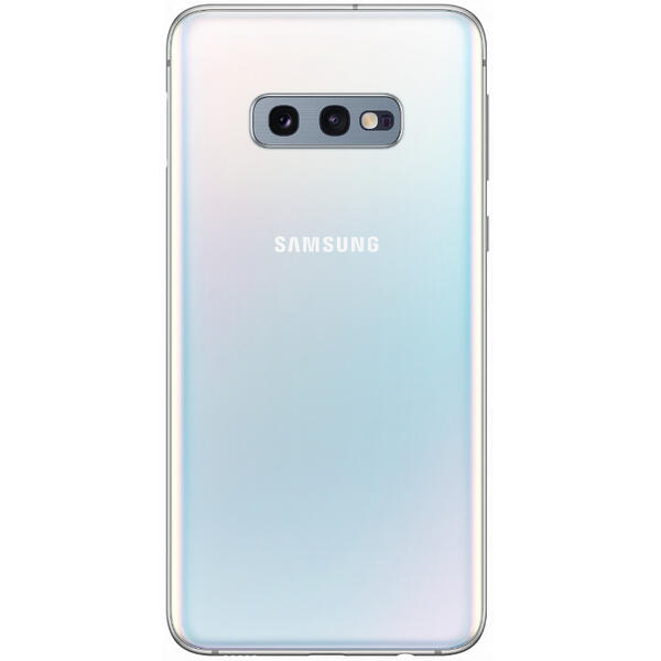 Smartphone Samsung Galaxy S10e Dual SIM  LTE, 5.8 inch, Octa Core, 6GB RAM, 128GB, 4G, Tri Camera, Prism White