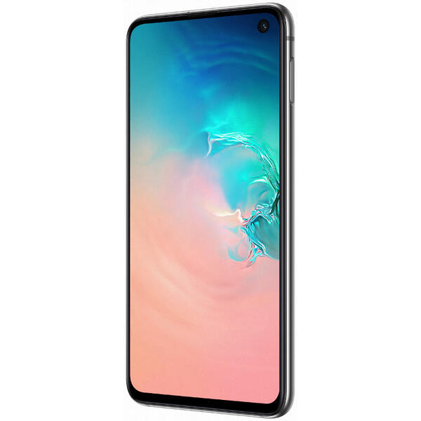 Smartphone Samsung Galaxy S10e Dual SIM  LTE, 5.8 inch, Octa Core, 6GB RAM, 128GB, 4G, Tri Camera, Prism White