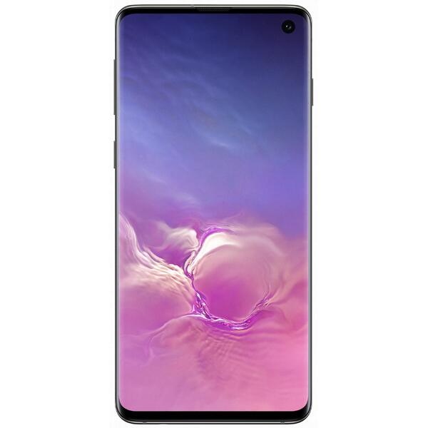 Smartphone Samsung Galaxy S10 Dual Sim  LTE, Ecran 6.1 inch QHD, Octa Core, 8GB DDR4, 128GB Camera UHD 10MP + Tri Camera 12MP+12MP+16MP, Gradation Black