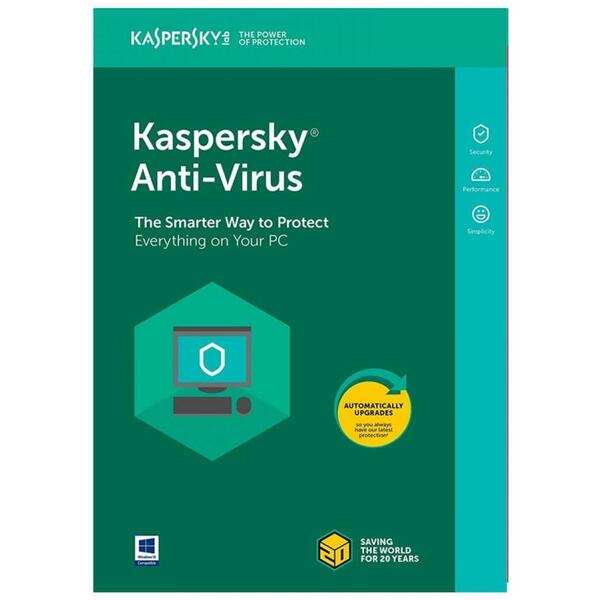 Antivirus Kaspersky 2019, 2 Dispozitive, 1 An, Licenta noua, Electronica