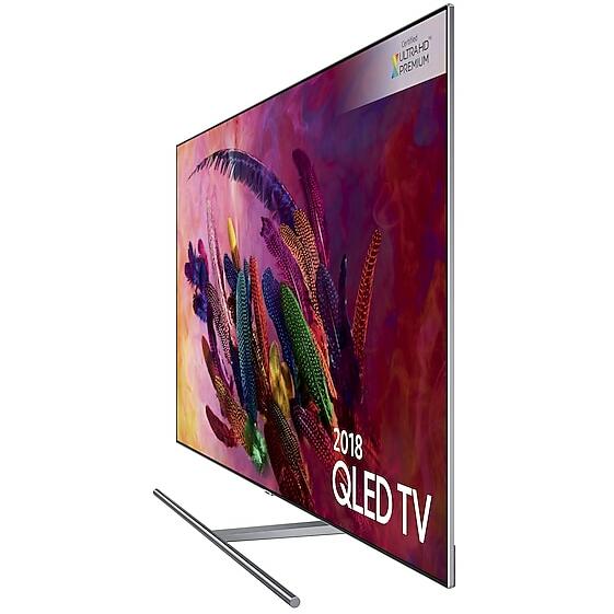 Televizor LED Samsung Smart TV QLED QE55Q7FN 138cm 4K UHD HDR, Negru