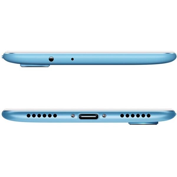 Smartphone Xiaomi Mi A2 Dual SIM, 5.99 inch IPS, 64GB, 4GB RAM Tri camera 12+20+20 MPixeli Android One, Blue